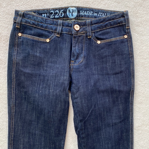 EUC Notify NFY style 226 Made in Italy dark wash Straight Leg Denim Jeans - Picture 14 of 16